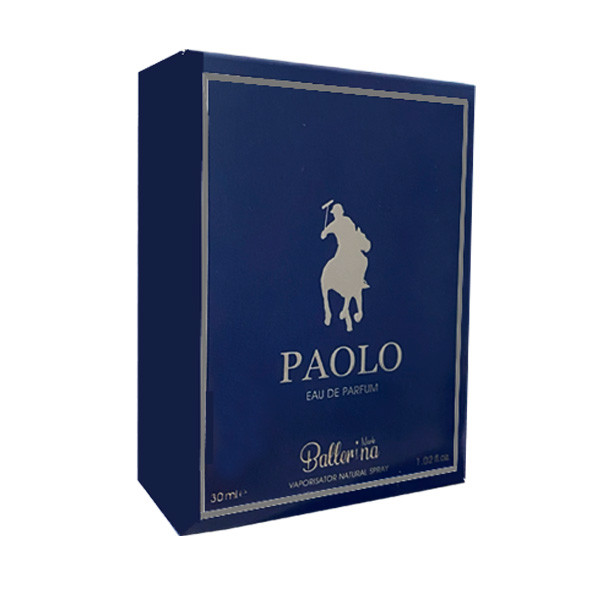عطر جیبی مردانه بالرینا مدل Paolo حجم 30 میلی لیتر