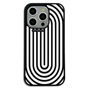 AKAM AMC-WA15PRO-ALPHAZEBRABET-15 Cover For Apple iPhone 15 Pro