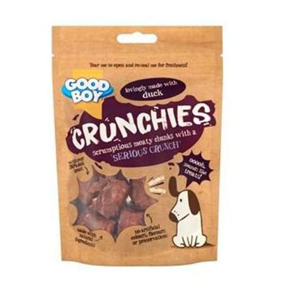 غذای تشویقی سگ گودبوی مدل crunchies duck وزن 66 گرم
