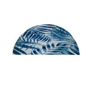 پادری مدل نیم دایره طرح گل کد 9169 سایز 90×45 سانتی متر