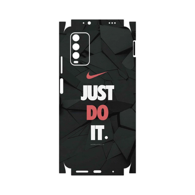 برچسب پوششی ماهوت مدل NIKE-Logo-FullSkin مناسب برای گوشی موبایل شیائومی Redmi Note 9 4G