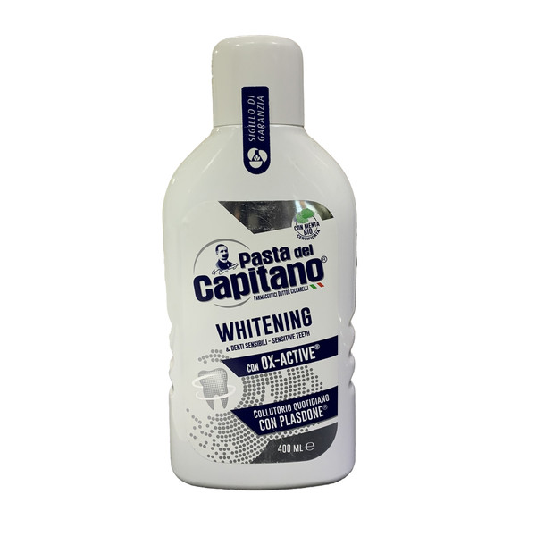 دهانشویه پاستا دل کاپیتانو مدل Sensitive Whitening حجم 400 میلی لیتر