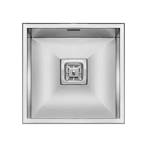 سینک ظرفشویی استیل توکار یک لگنه الکا استیل مدل 1104