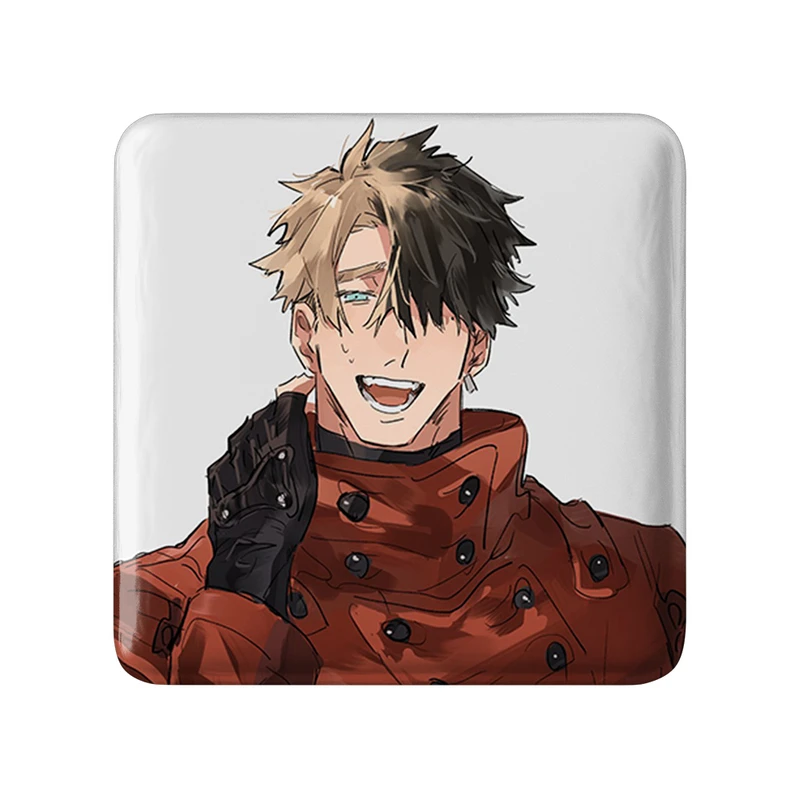 پیکسل خندالو طرح وش انیمه تریگان (Trigun) مدل مربعی کد 36224