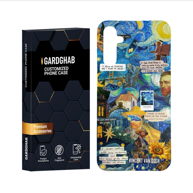 کاور گارد قاب مدل هنری مناسب برای گوشی موبایل سامسونگ Galaxy A34