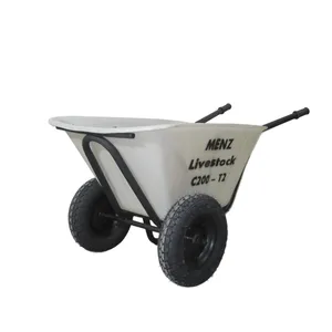 فرغون منز قورچی مدل دامداری 2 چرخ با لگن پلی اتیلنی