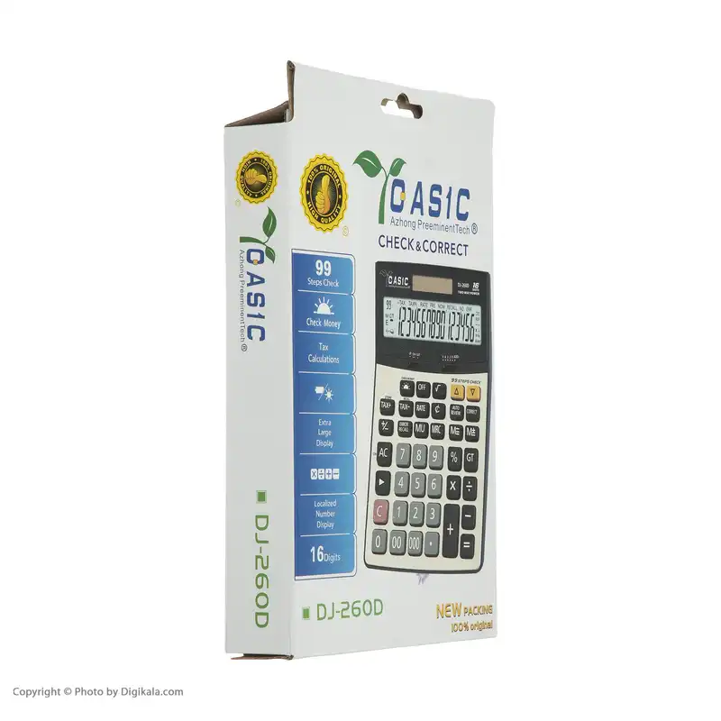 ماشین حساب کاسیک مدل DJ-260D