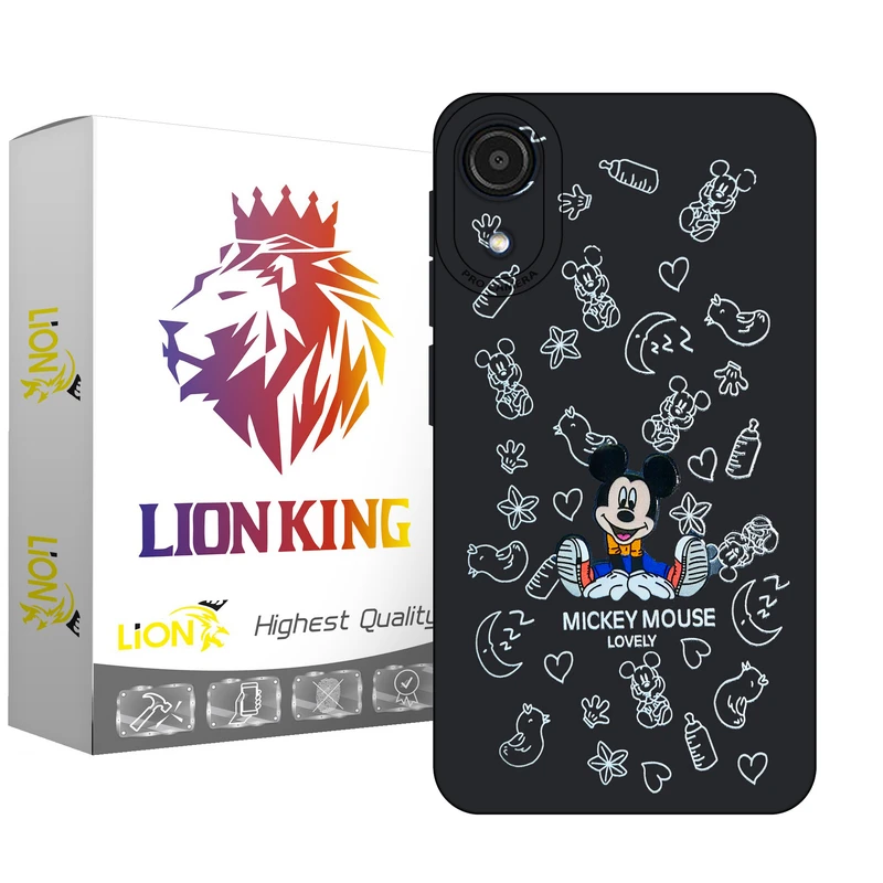 کاور مدل میکی بلک مناسب برای گوشی موبایل سامسونگ Galaxy A03 Core