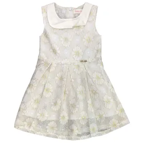 پیراهن دخترانه طرح گل کد 5632