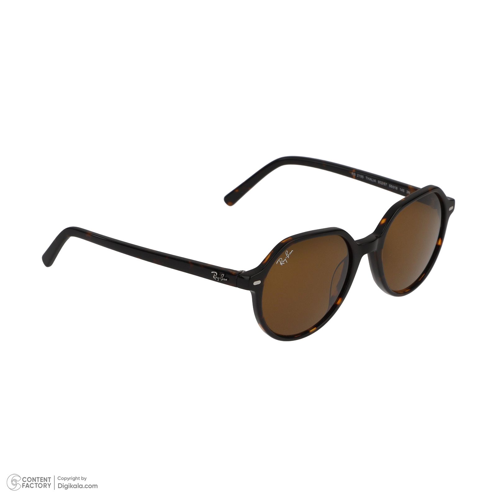 عینک آفتابی فرم خاص ری بن مدل RB2195-902/57 -  - 4