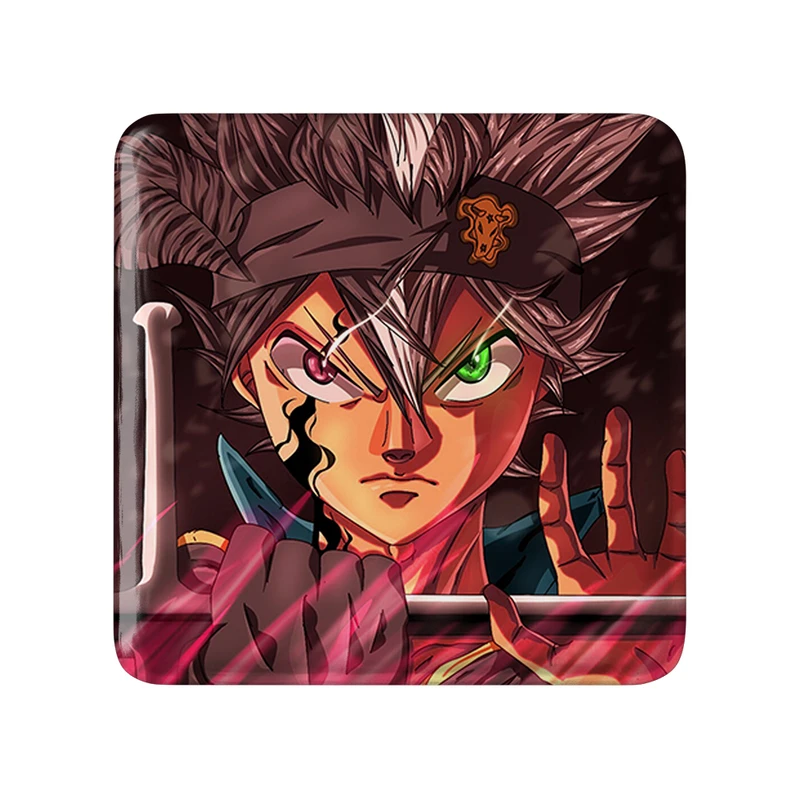 مگنت خندالو طرح آستا انیمه بلک کلاور Black Clover کد 11740