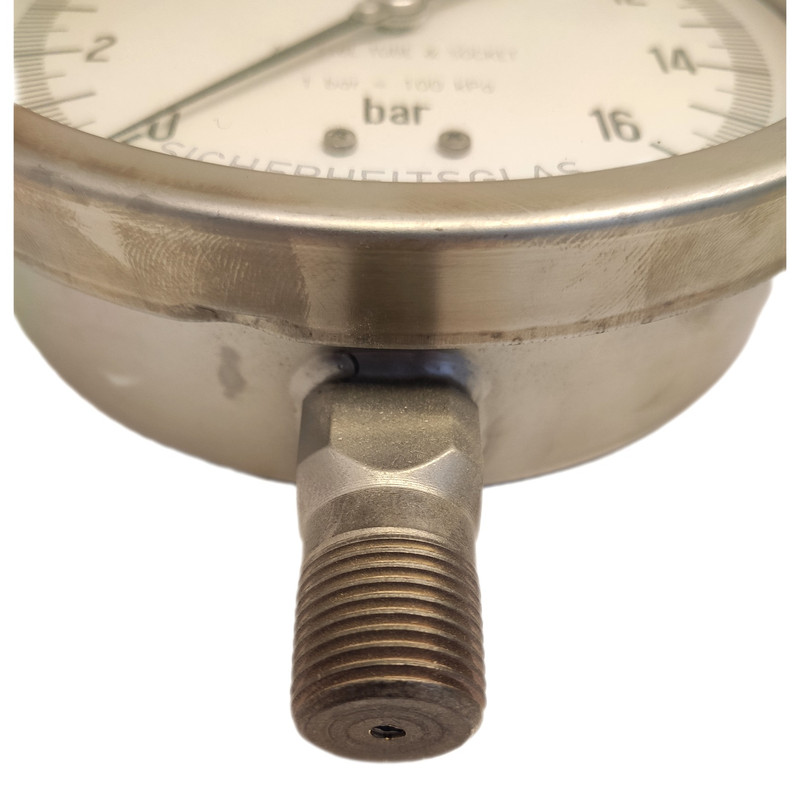 گیج فشار نووا فیما مدل 16bar-16cm