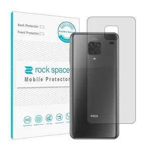 Transparent Rockspace HyGEL model back protector suitable for Xiaomi Poco M2 Pro mobile phone