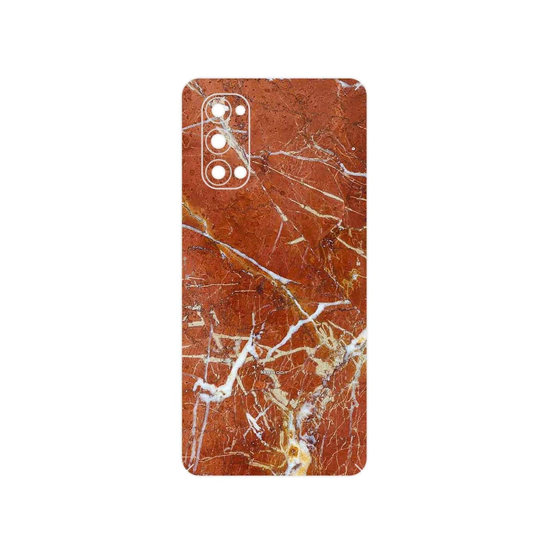 برچسب پوششی ماهوت مدل Red Marble مناسب برای گوشی موبایل اپو Reno4 Pro 5G