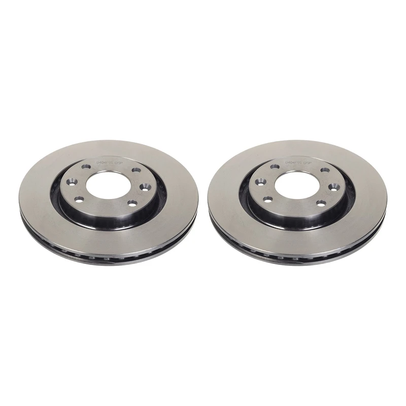 دیسک چرخ جلو جی آی اس پی کد 259715 مناسب برای پژو 206 تیپ 5 و 6  بسته دو عددی