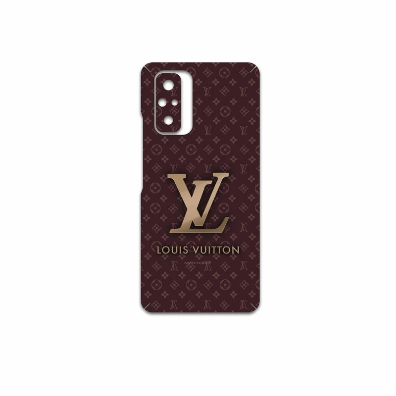 برچسب پوششی ماهوت مدل LOUIS-VUITTON-Logo مناسب برای گوشی موبایل شیائومی Redmi Note 10 Pro