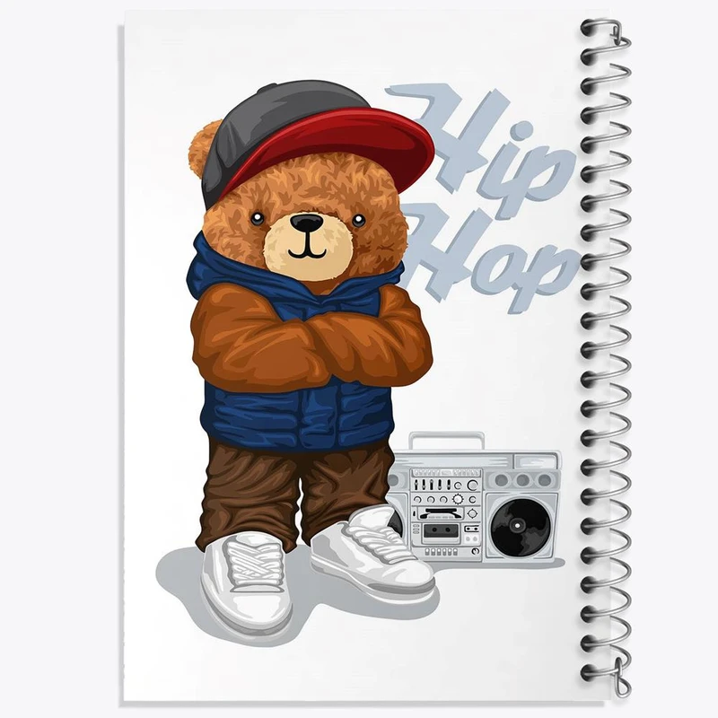 دفتر لیست خرید 50 برگ خندالو طرح تدی Teddy کد 26139