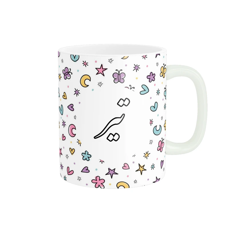 ماگ پاد آفرین مدل تولدی طرح ماه تیر کادو تولد کد p11364