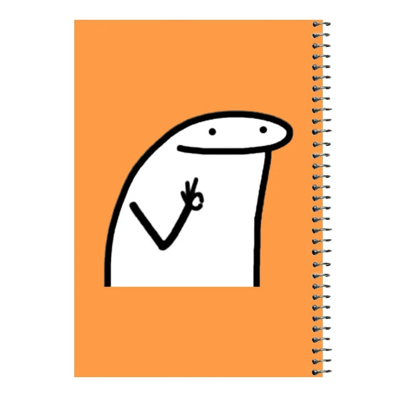 دفتر مشق 80 برگ اس جی مدل استیکر   