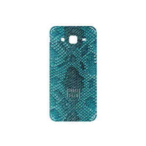 MAHOOT Blue Snake Skin Cover Sticker for Samsung Galaxy J5