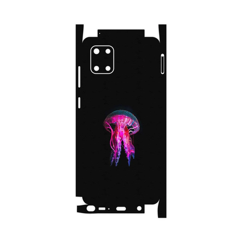 برچسب پوششی ماهوت مدل jellyfish-FullSkin مناسب برای گوشی موبایل سامسونگ Galaxy Note 10 Lite