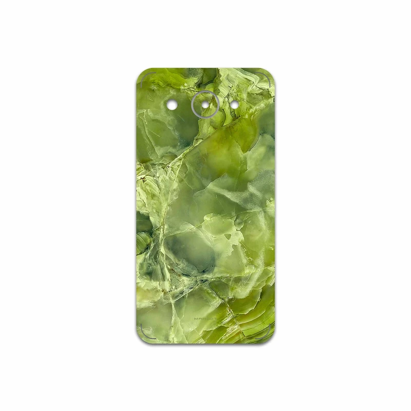 برچسب پوششی ماهوت مدل Green Crystal Marble مناسب برای گوشی موبایل هوآوی Y3 2017