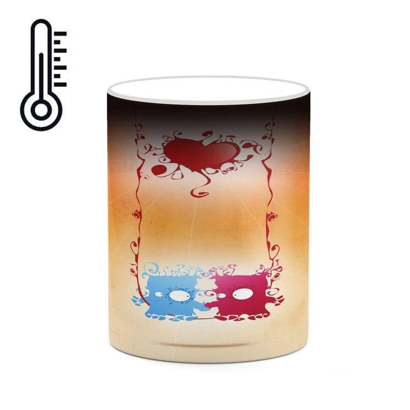 ماگ حرارتی کاکتی مدل قلب کد mgh18409