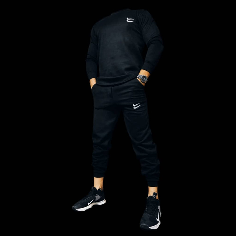 ست تی شرت آستین بلند و شلوار مردانه مدل سوییت کد 2nk