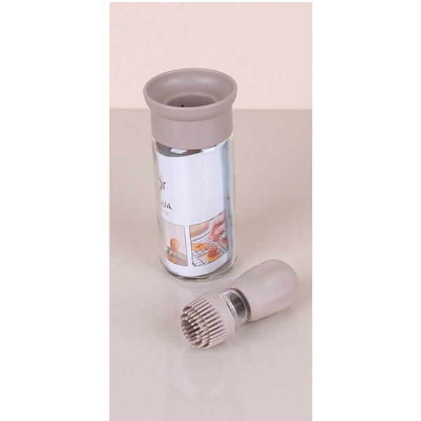 ظرف روغن ایندکور مدل فرچه دار سیلیکونی ظرف روغن ایندکور مدل فرچه دار سیلیکونی