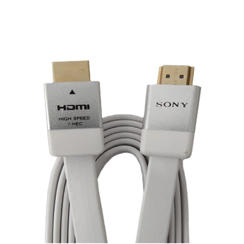 Cable HDMI de alta velocidad plano de 2 metros con Ethernet, DLC-HJ20HF