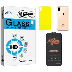 AFS Unique Screen Protector For apple xs max With Back Protector