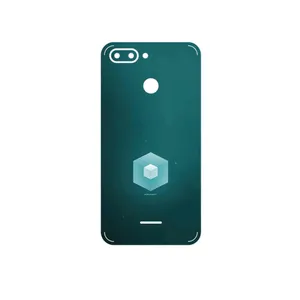 MAHOOT Minimal Cube icon Cover Sticker for Xiaomi Redmi 6