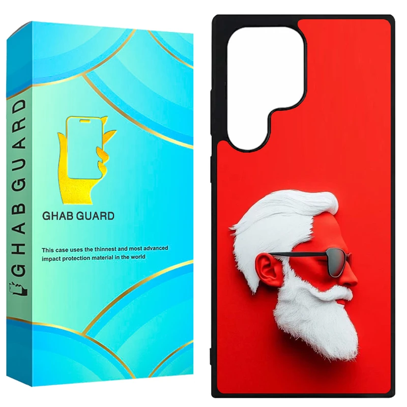 کاور قاب گارد طرح چهره مدل GCHPS22U مناسب برای گوشی موبایل سامسونگ Galaxy S22 Ultra 5G