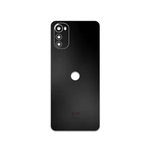 MAHOOT Matte-Black Cover Sticker for Motorola Moto E32s