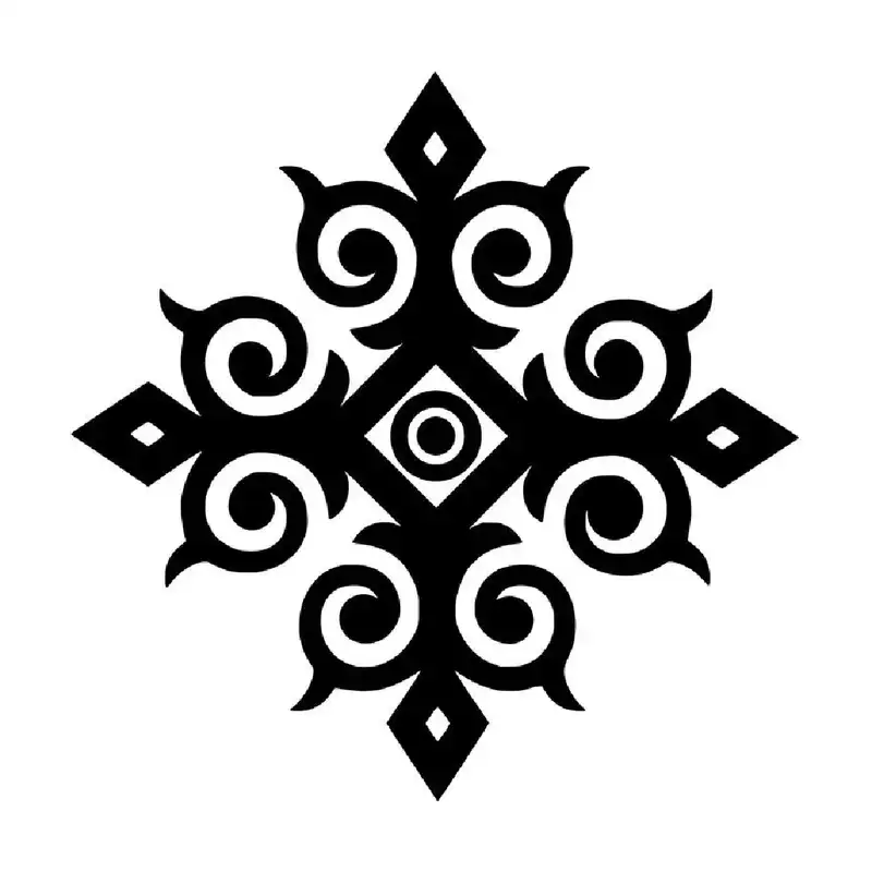 شابلون باتیس آرت طرح تذهیب کد 50-312