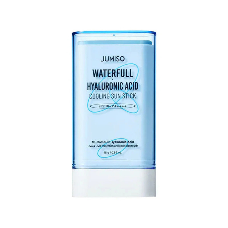 کرم ضد آفتاب استیکی بی رنگ جومیسو SPF 50 مدل هیالورونیک محافظ UVA ،UVB ، مناسب برای انواع پوست حجم ۱۷ میلی لیتر