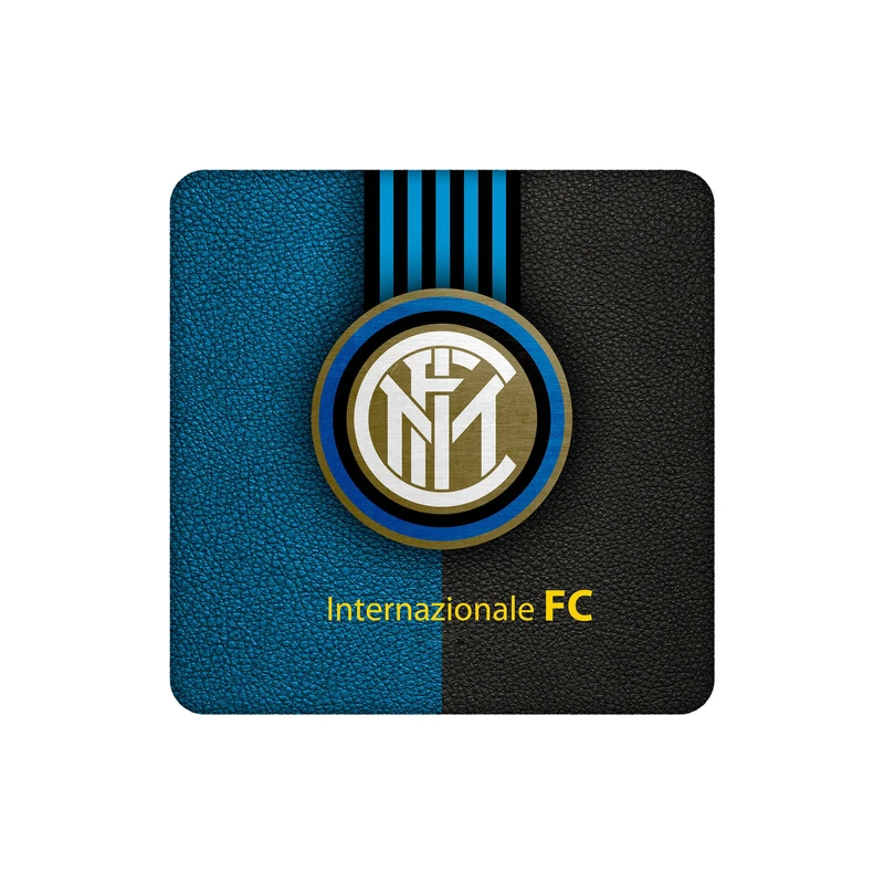 زیرلیوانی طرح لوگو باشگاه اینترمیلان کد 5215214