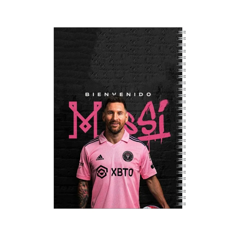 دفتر مشق 50 برگ بامبیلیپ طرح فوتبالیست مسی کد 4742715