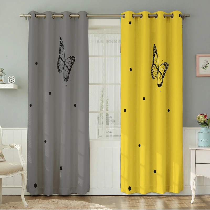 پرده نیروانا طرح مدرن  مدل هازان کد 8212 سایز 140×280 سانتی متر