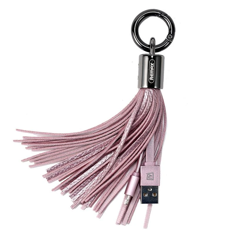 کابل تبدیل USB به لایتنینگ ریمکس مدل RING طول 0.15 متر