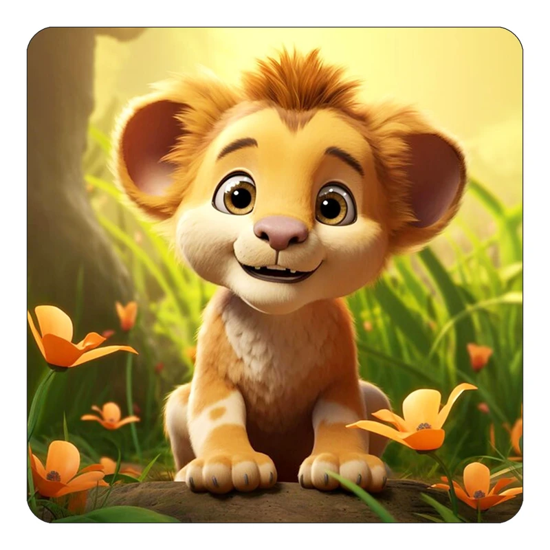 مگنت کاکتی طرح حیوانات کارتونی مدل mp27258