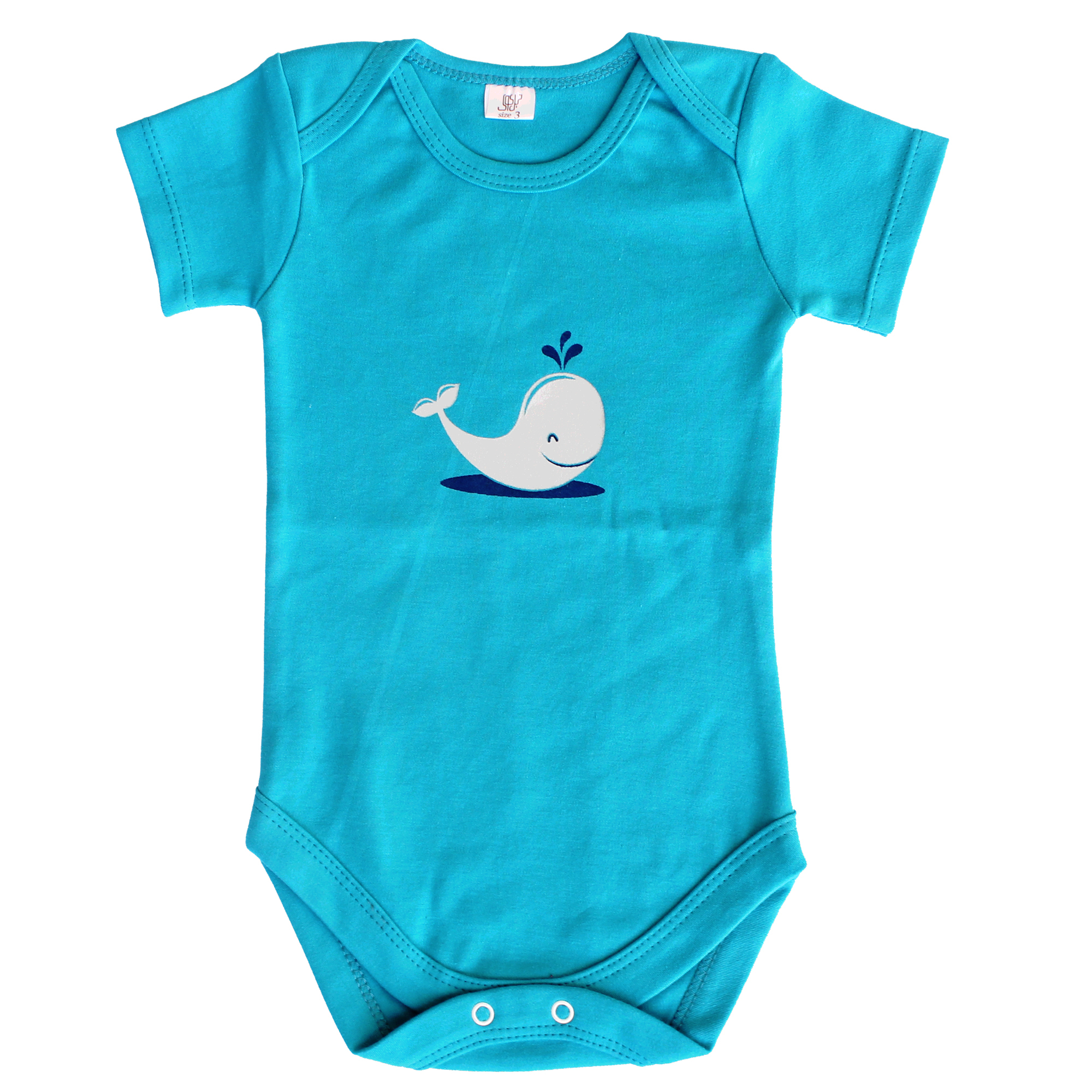 بادی نوزادی نیل کوک مدل Happy Whale کد 02