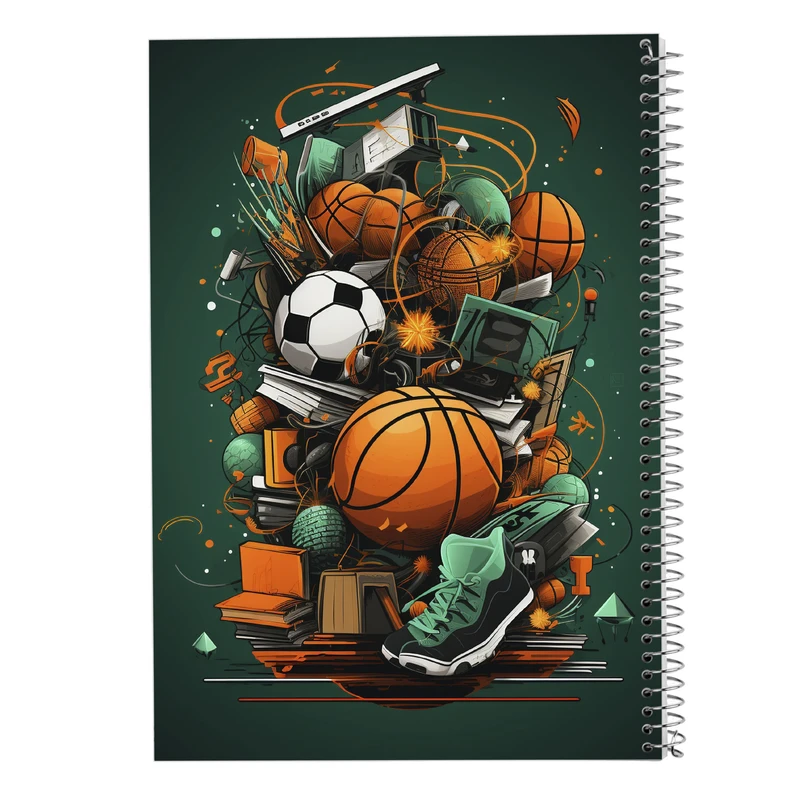 دفتر شطرنجی 50 برگ مدوپد مدل Slam Dunk کد DF2759