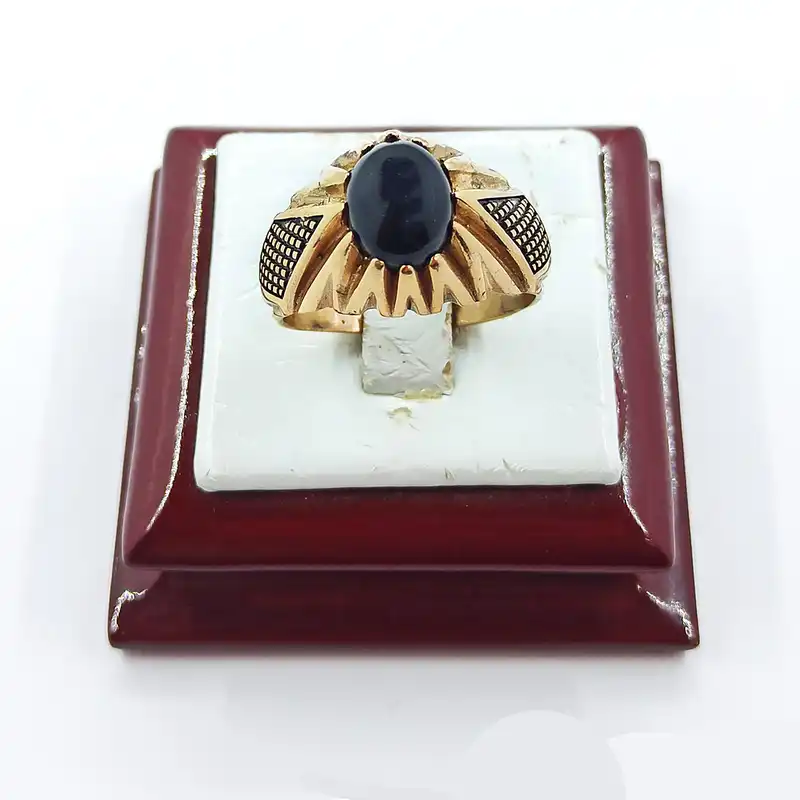 انگشتر مردانه سلین کالا مدل عقیق ce-k253