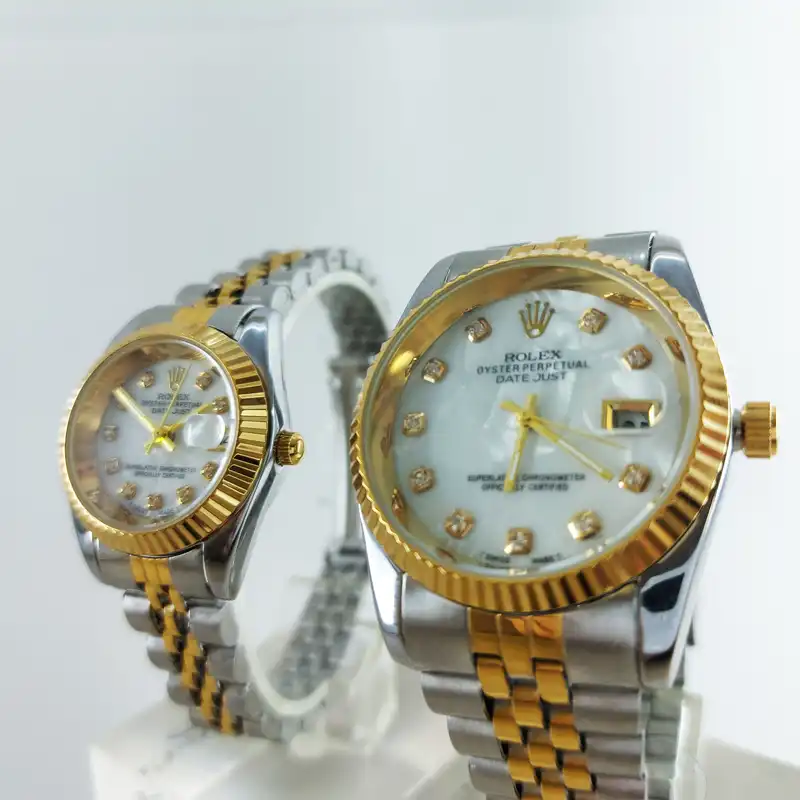 ست ساعت مچی عقربه ای زنانه و مردانه مدل Rol GS34