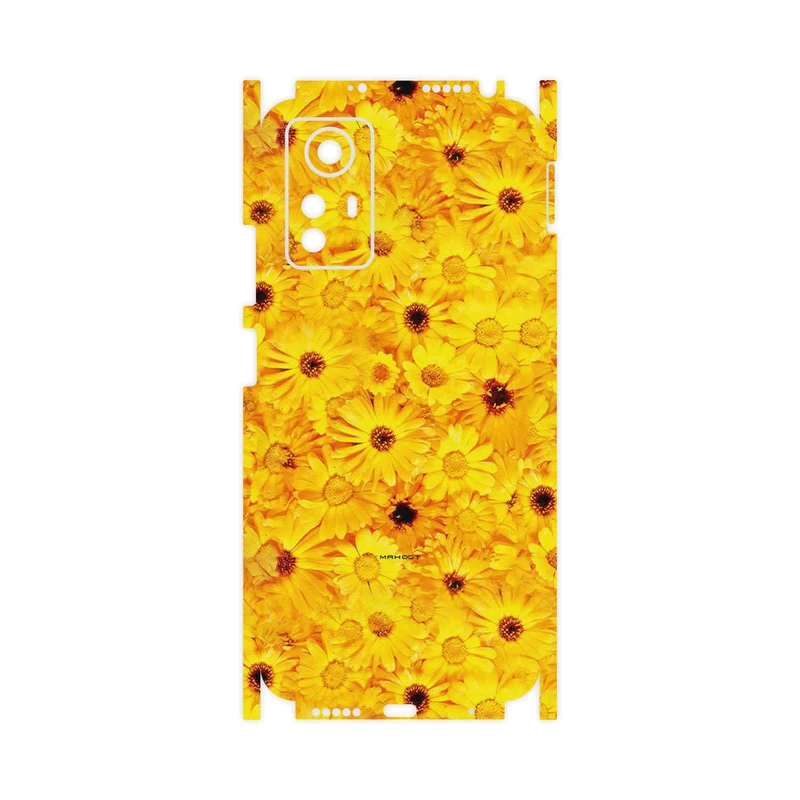برچسب پوششی ماهوت مدل Yellow_Flower-FullSkin مناسب برای گوشی موبایل شیائومی Redmi Note 12S