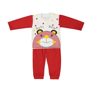 ست تی شرت و شلوار نوزادی کد 23