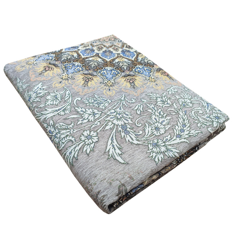 روفرشی سوپر گلشن یزد مدل گل انار کد 811t زمینه طوسی روشن