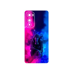 MAHOOT Smoke Rainbow Digital Art 2 Cover Sticker for Motorola Edge 30