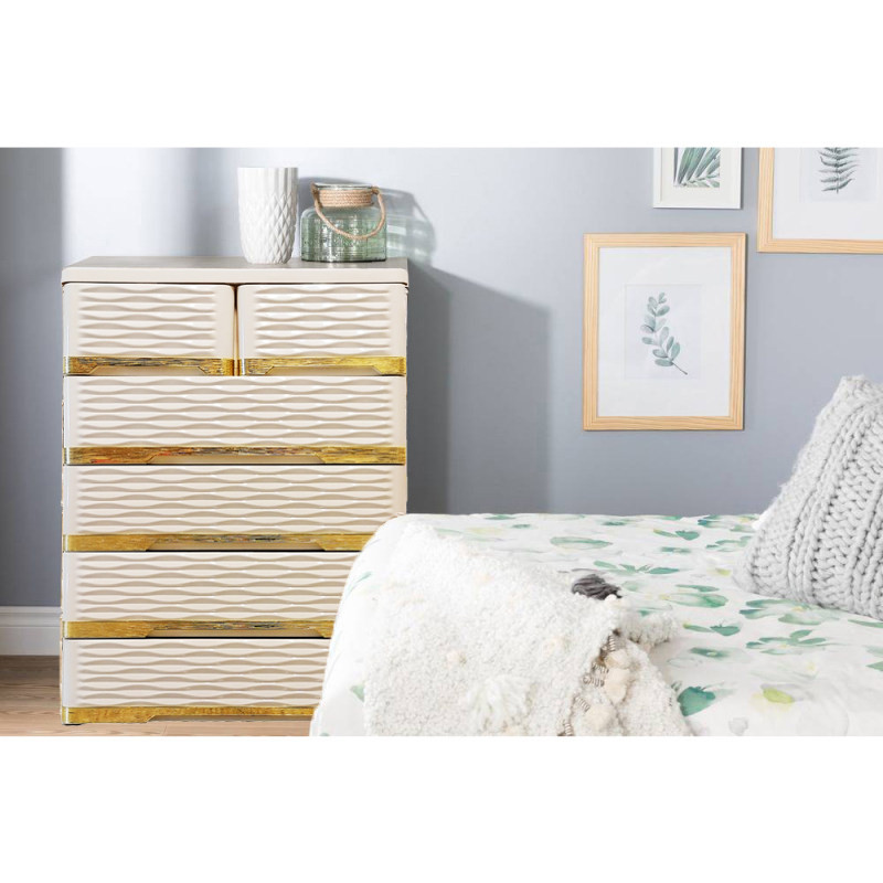 فایل کشویی الوند پلاستیک طرح موج کد 715